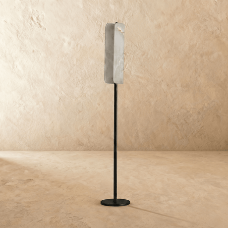 Zazu Alabaster Floor Lamp - Residence Supply