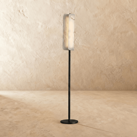 Zazu Alabaster Floor Lamp - Residence Supply
