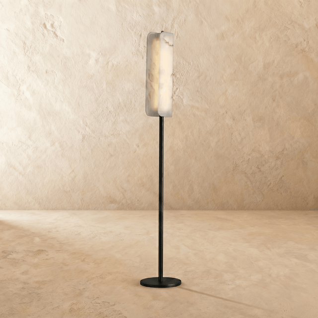 Zazu Alabaster Floor Lamp - Residence Supply
