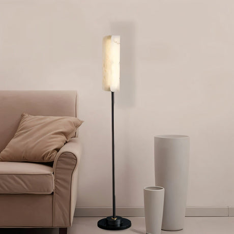 Zazu Alabaster Floor Lamp - Residence Supply