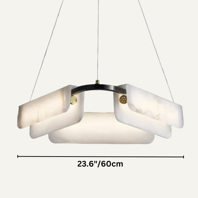 Zazu Alabaster Chandelier