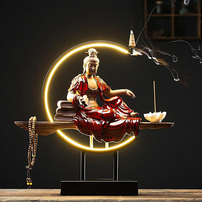 Zen Incense Burner Table Lamp - Contemporary Lighting