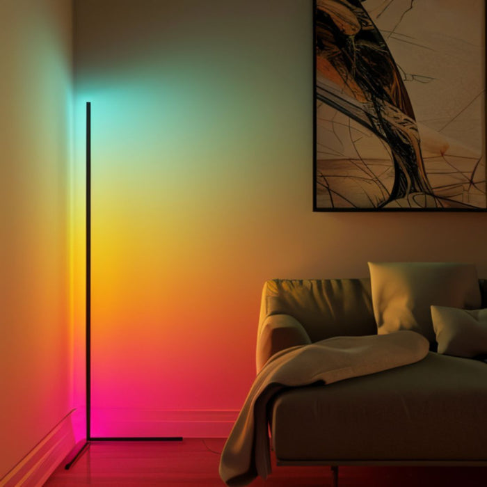 Zeri Corner Floor Lamp - Light Fixtures