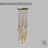 Zimra Staircase Chandelier - Residence Supply
