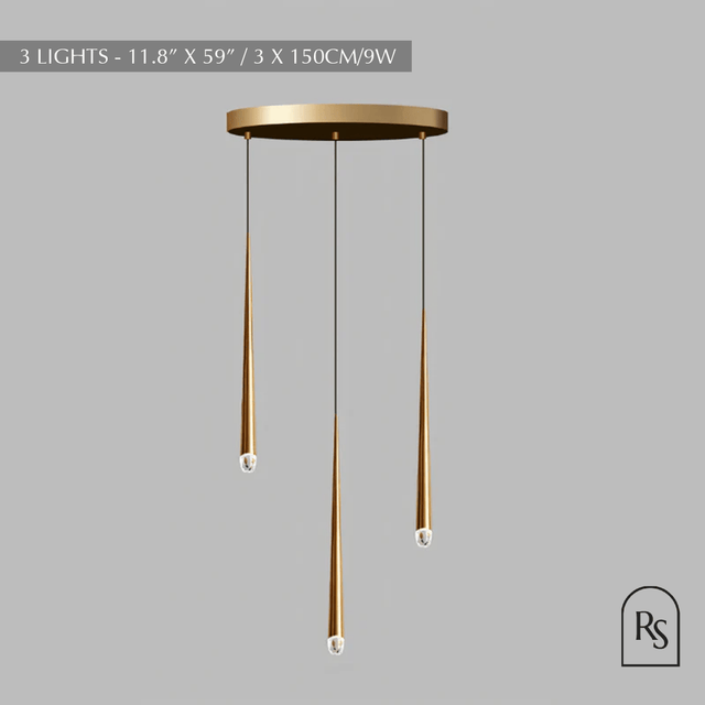 Zimra Staircase Chandelier - Residence Supply