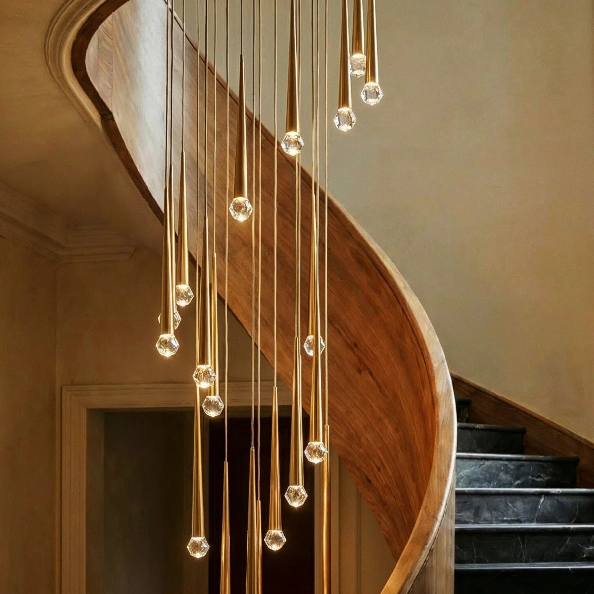 Zimra Staircase Chandelier - Residence Supply
