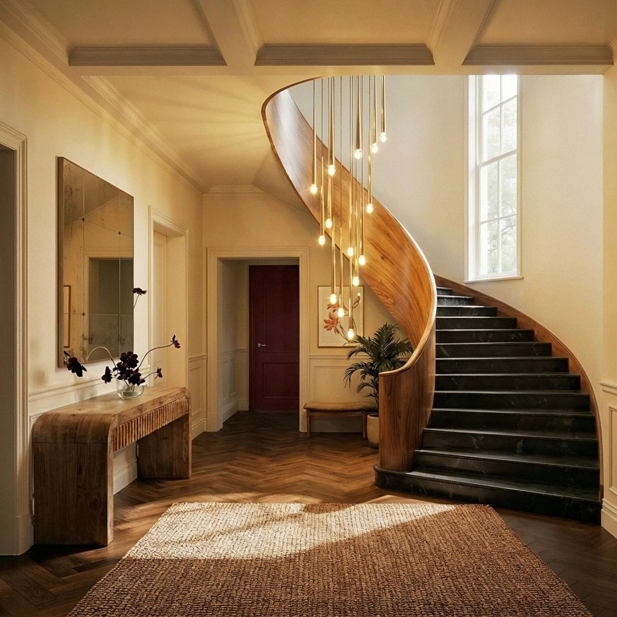 Zimra Staircase Chandelier - Residence Supply