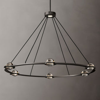 Zohar Round Chandelier - Contemporary Lighting