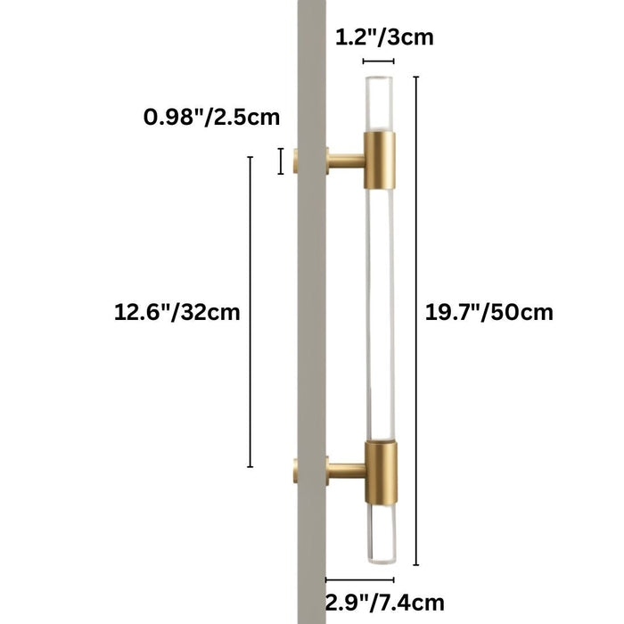 Zuhin Double - Sided Pull - Residence Supply