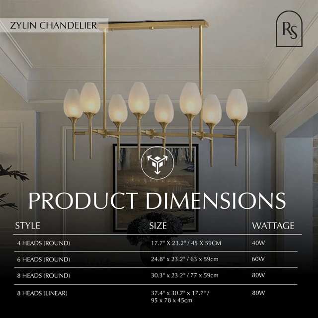 Zylin Chandelier - Residence Supply