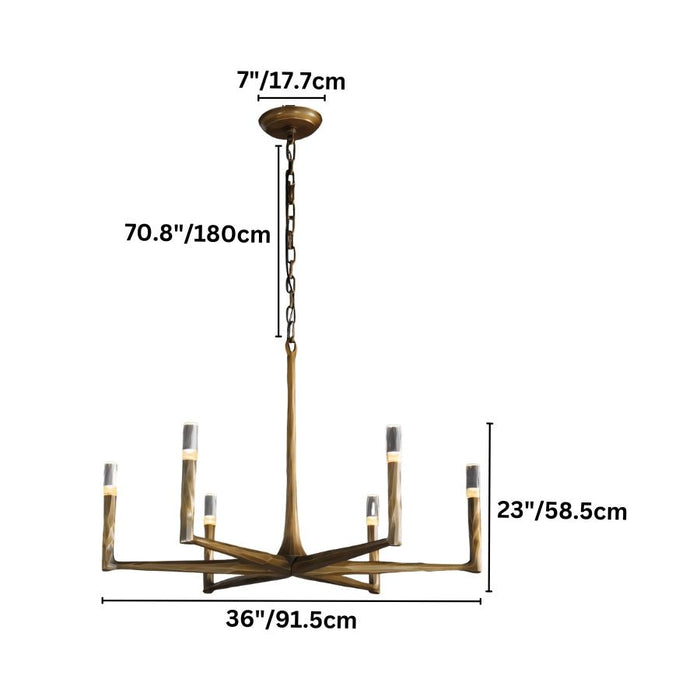 Zyvane Chandelier - Residence Supply