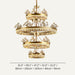 Adipa Round Chandelier Length