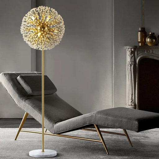 Let the Aetherios Floor Lamp cast a warm glow in any room