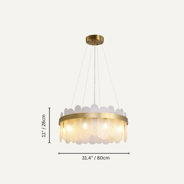 Infuse your space with refined beauty using the Ailine Chandelier.