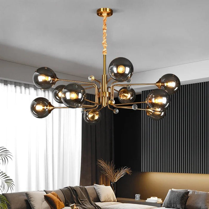 Add a touch of elegance to your decor with the exquisite Ajnur Chandelier.