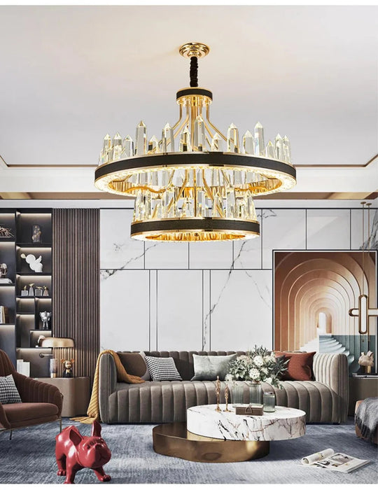 Alexandra Round Chandelier: Where style meets opulence effortlessly.