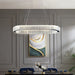 Almuealaq Oval Rings Chandelier - Residence Supply