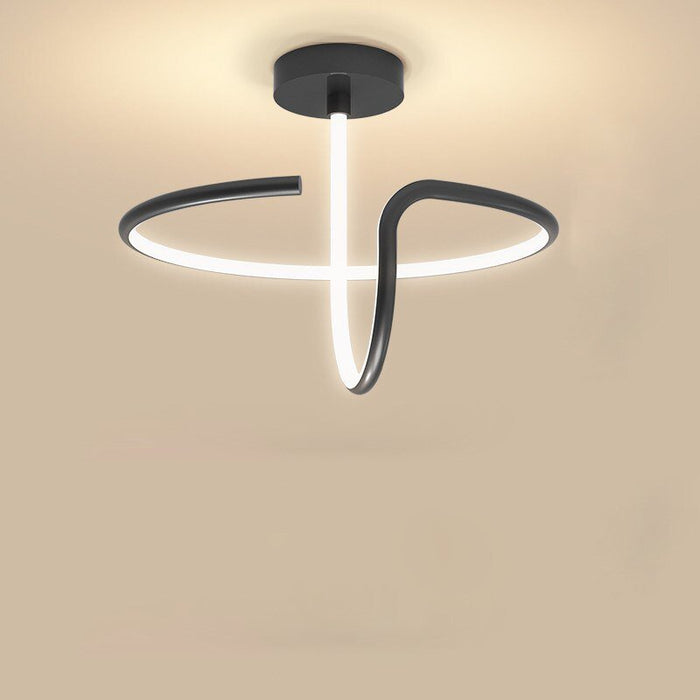Elevate your room's ambiance with the modern design of the Alyona Ceiling Light, radiating sophistication.