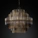 Upgrade your lighting with the Amara Round Chandelier, bringing a sense of grandeur and refinement to your living space.