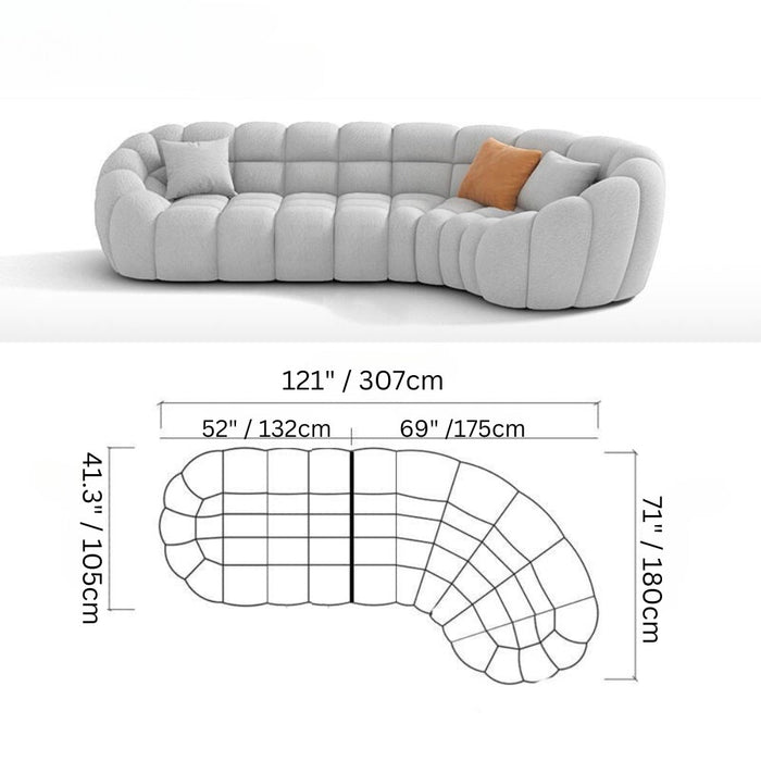 Amoenus Sofa Size