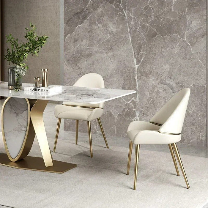 Introducing the Anchan Dining Table: a perfect blend of modern elegance and practical design, ideal for your dining space.