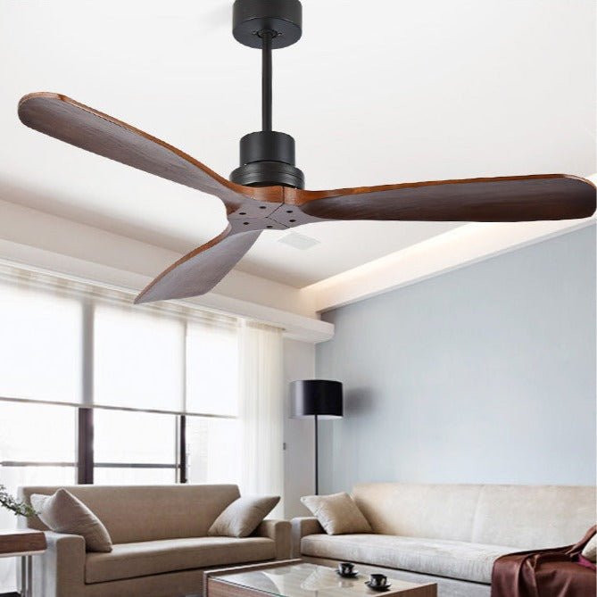 Illuminate your space with the integrated light kit of the Anemone Ceiling Fan, offering both practical lighting and ambient illumination to create a cozy atmosphere.