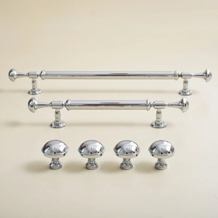 Upgrade your home decor with the Anzu Knob & Pull Bar, offering a seamless blend of minimalist design and practicality for your cabinets or drawers.