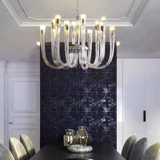 Elevate your home decor with the Ardere Indoor Chandelier, featuring a timeless design that adds a touch of luxury to any room.