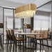 Astralis Oval Chandelier - Residence Supply