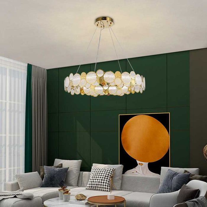 Aura Modern Chandelier for Living Room Lighting - Residence Supply