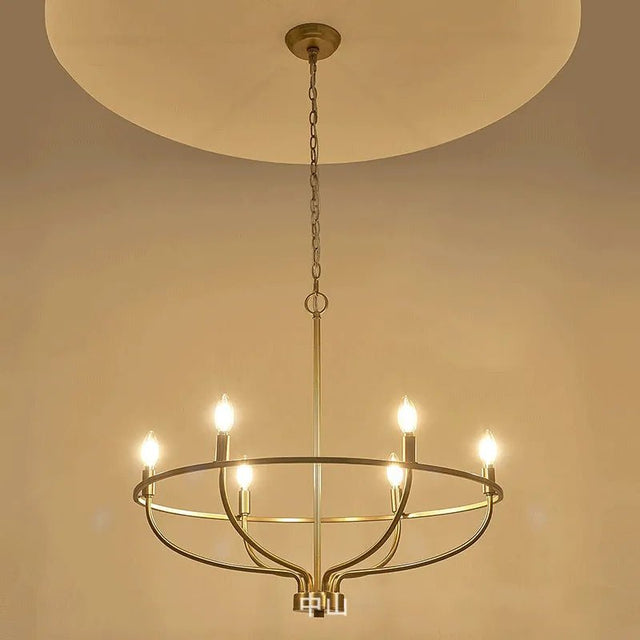Basit Metal Chandelier