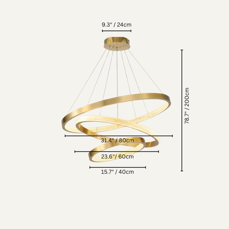 Beorht Round Chandelier