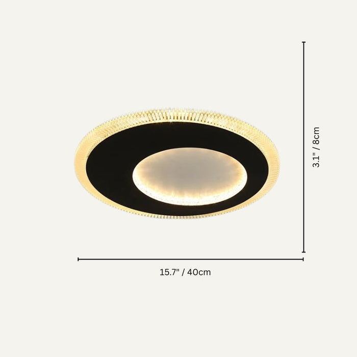Illuminate your living space with the Berte Ceiling Light, featuring a sleek design and warm, inviting glow.