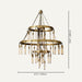 The Betsy Chandelier's versatile design seamlessly blends with a variety of interior styles, from classic to eclectic, adding character and charm to any room.
