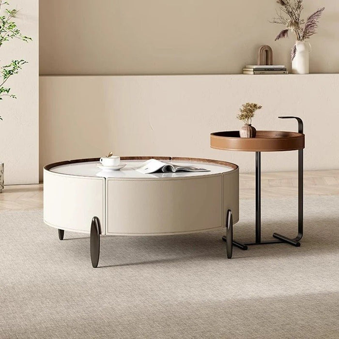 The Biculo Coffee Table's versatile design and neutral color palette make it easy to incorporate into a variety of decor styles, from Scandinavian to industrial.