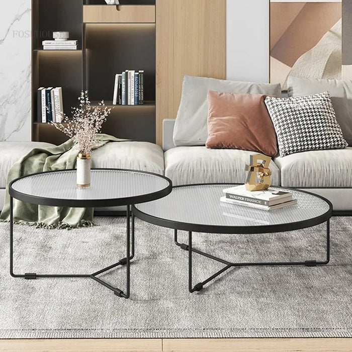 With its spacious tabletop and open shelf design, the Bilium Coffee Table offers ample storage space for magazines, books, and remote controls, keeping your living area organized and clutter-free.