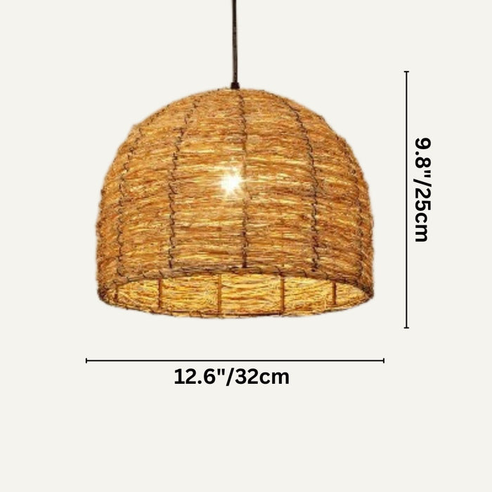 Add a touch of sophistication to your interior decor with the Bilva Pendant Light's refined design and superior craftsmanship, enhancing the aesthetic appeal of any room.