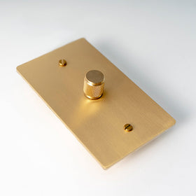 Limited Stock: Handcrafted Vintage Brass Light Switches