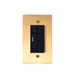 Brass US Outlet (1-Gang) - Residence Supply