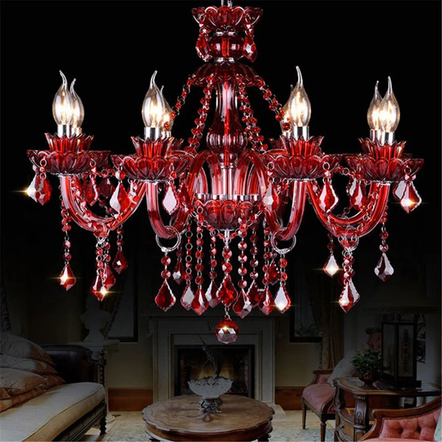 Brigitte Chandelier - Red