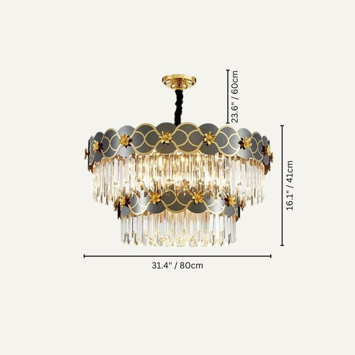 Chezian Tiered Chandelier - Residence Supply