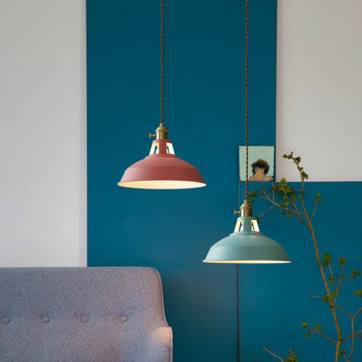 Color Block Shade Pendant Light Collection