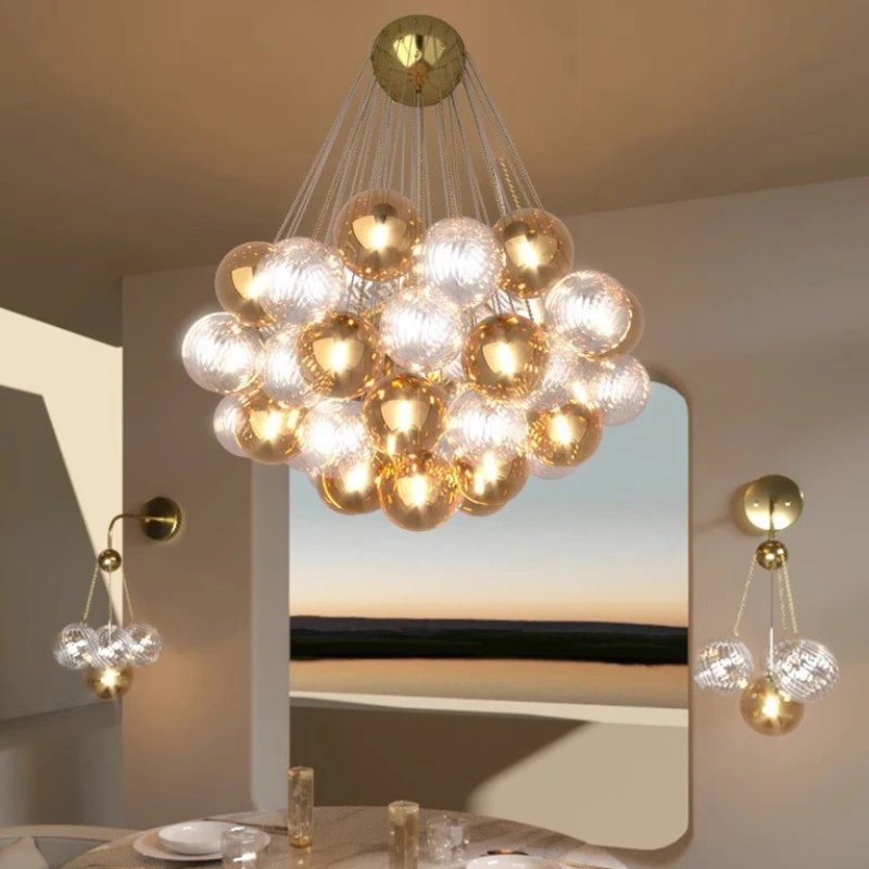 Cuneiform Indoor Chandelier