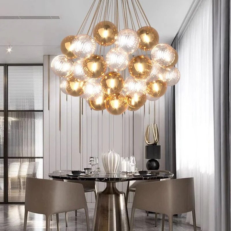 Cuneiform Indoor Chandelier