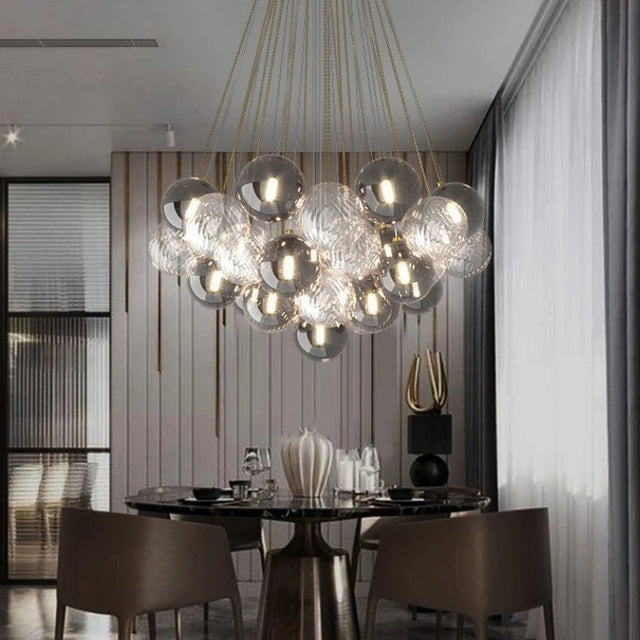 Cuneiform Indoor Chandelier