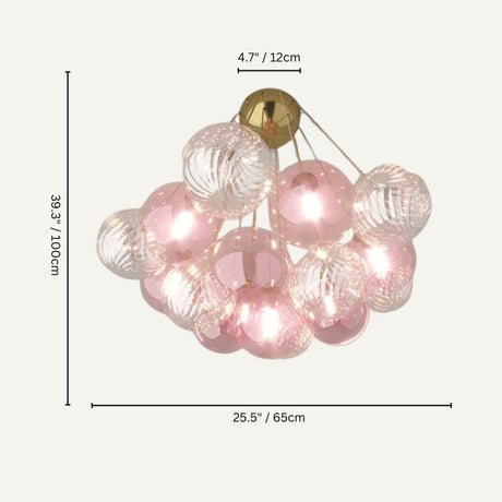 Cuneiform Indoor Chandelier