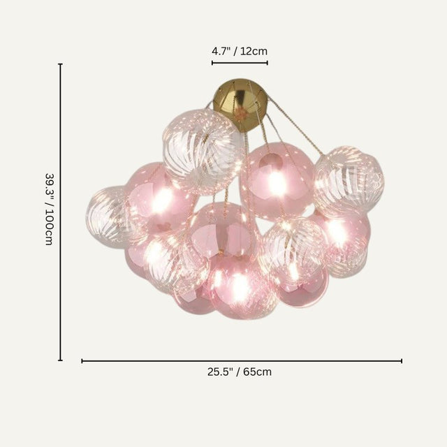 Cuneiform Indoor Chandelier