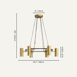 Ecliptis Round Chandelier