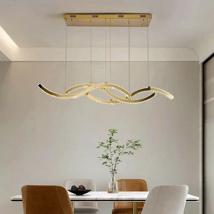 Eldur Linear Chandeliers - Residence Supply