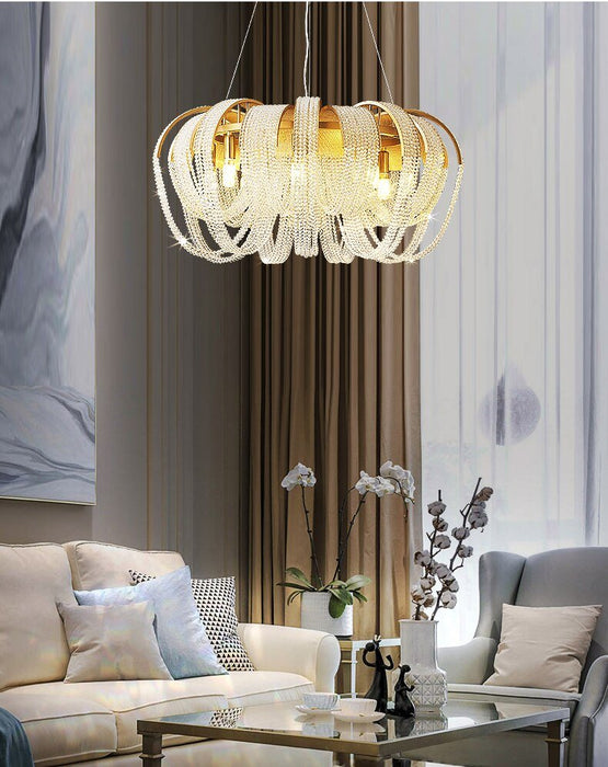 Ember Chandelier for Living Room Lighting